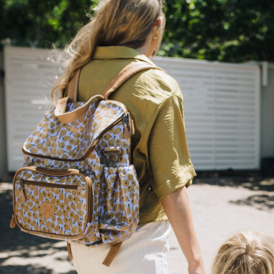 Baby Nappy Backpack Laminated Fabric