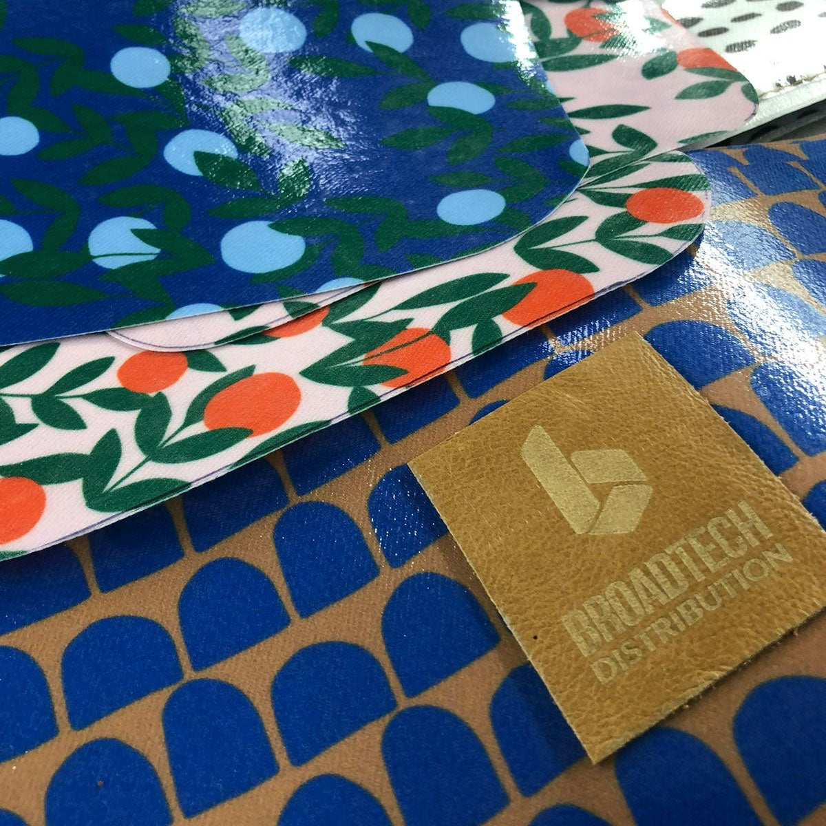 Corporate Big Mouth Bag Laminated Fabric
