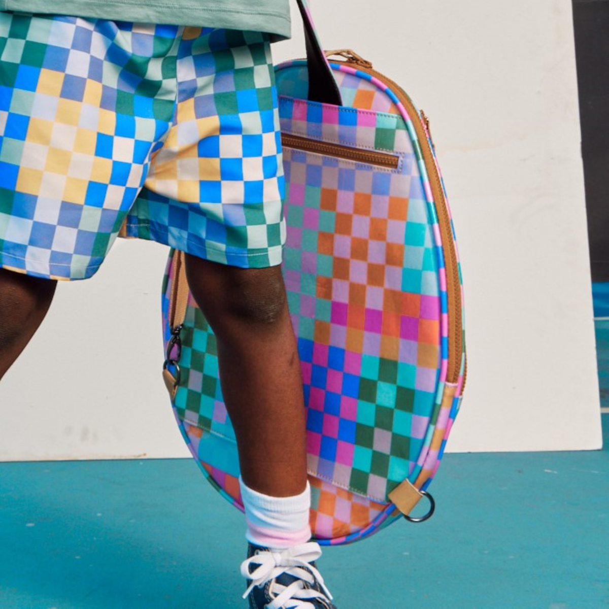 Kids Tennis & Padel Cover Sleeve Laminated Fabric
