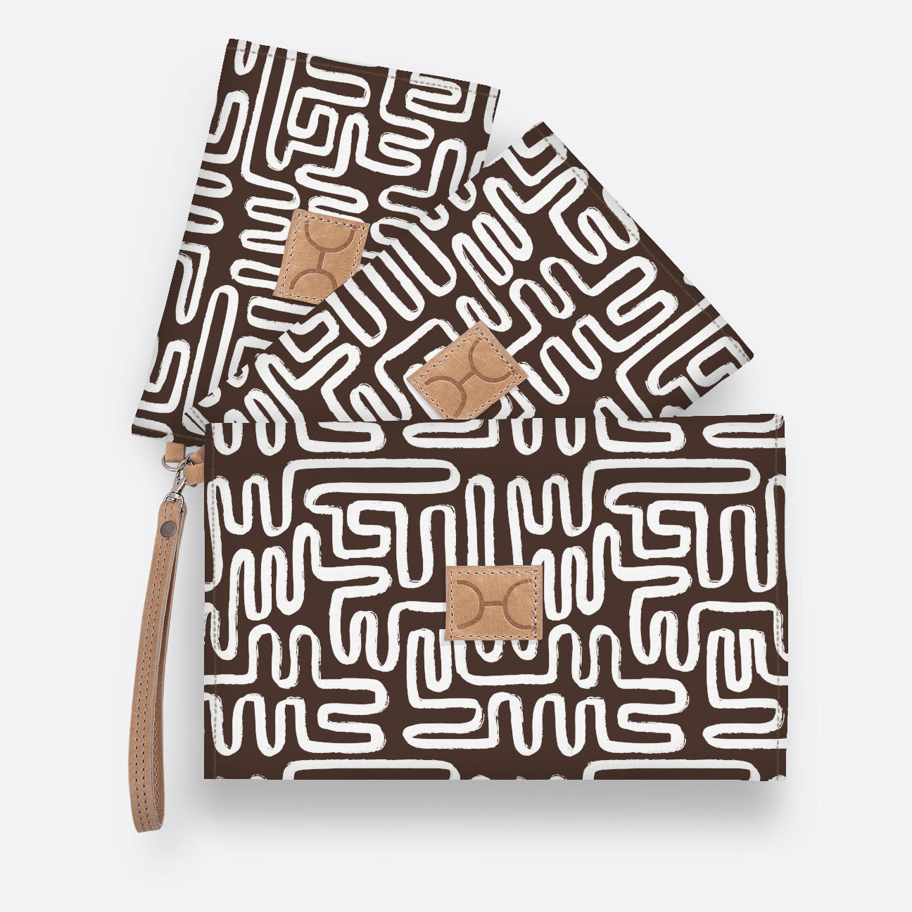 Accessory Pouches 3in1 Laminated Fabric