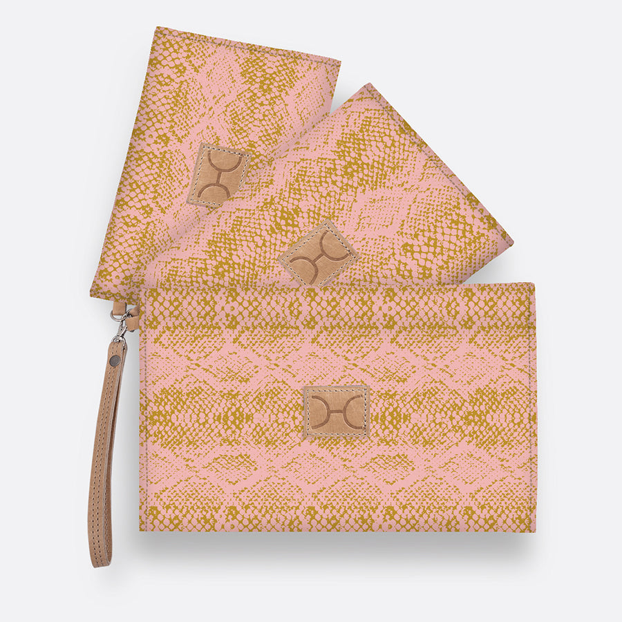 Accessory Pouches 3in1 Laminated Fabric