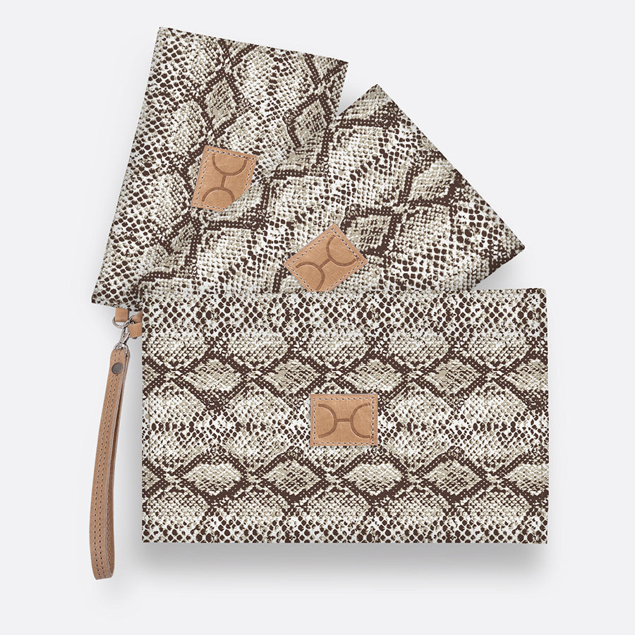 Accessory Pouches 3in1 Laminated Fabric