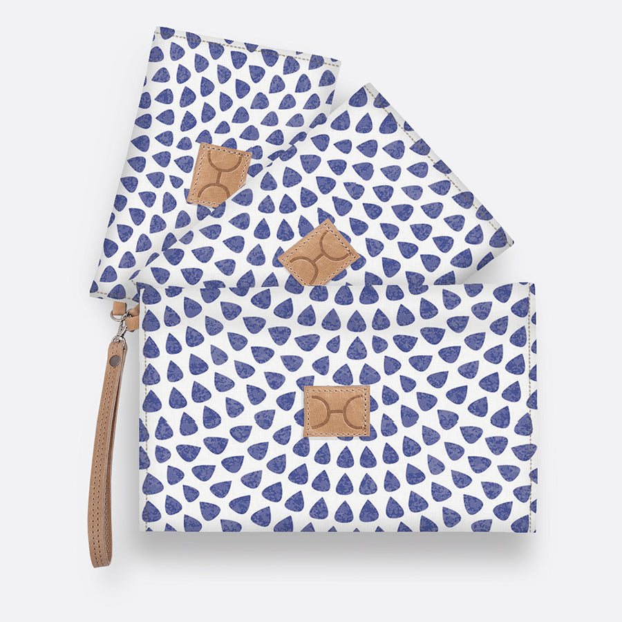 Accessory Pouches 3in1 Laminated Fabric
