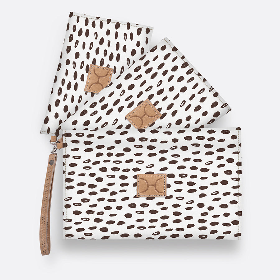 Kids Accessory Pouches 3 in 1 Laminated Fabric