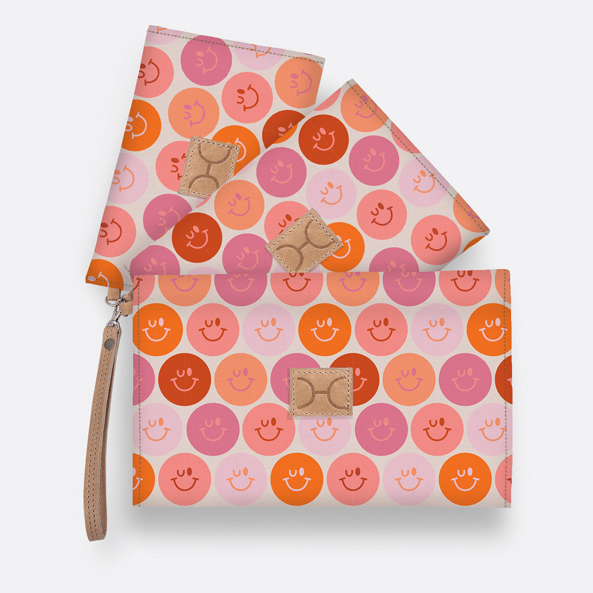 Accessory Pouches 3in1 Laminated Fabric