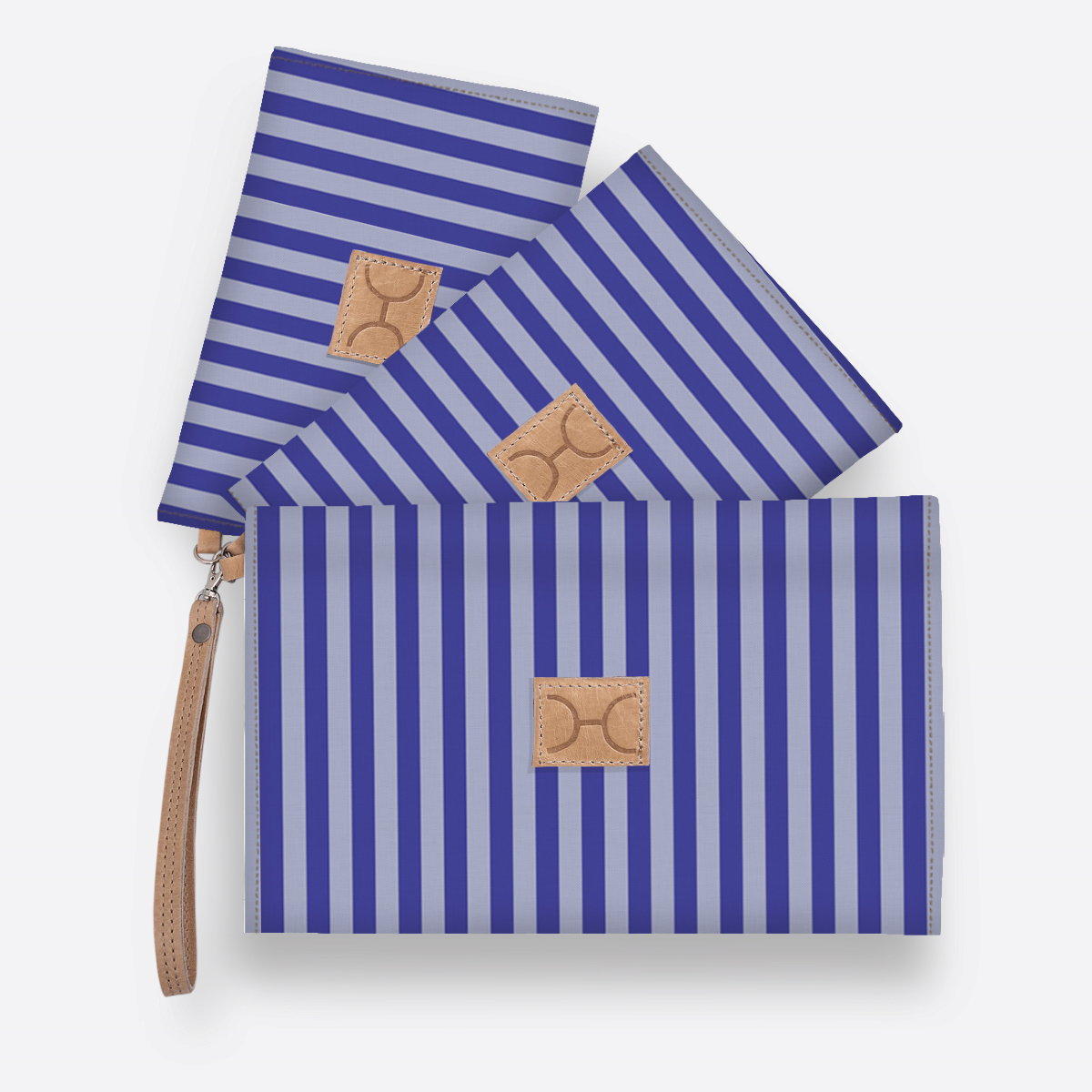 Accessory Pouches 3in1 Laminated Fabric