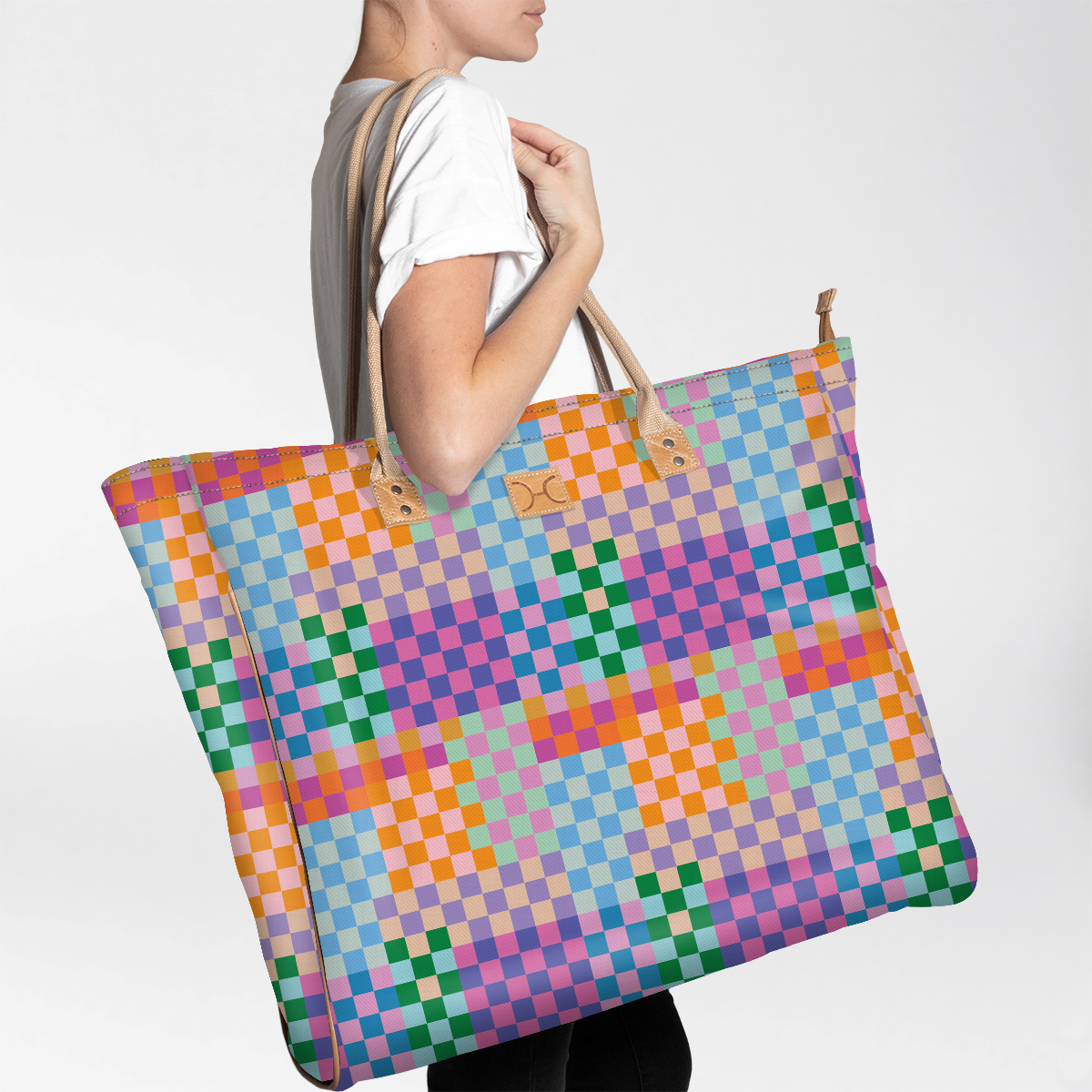 Beach Jumbo Bag Laminated Fabric