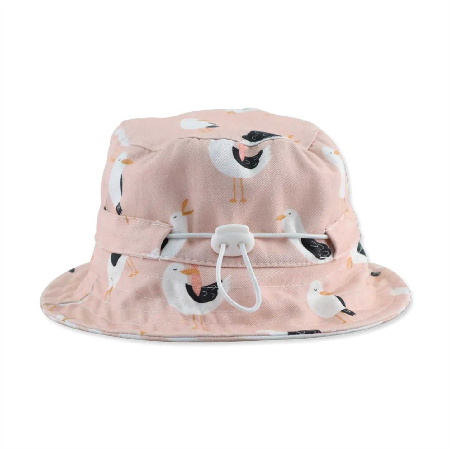 Bucket Hat - Pink Seagull