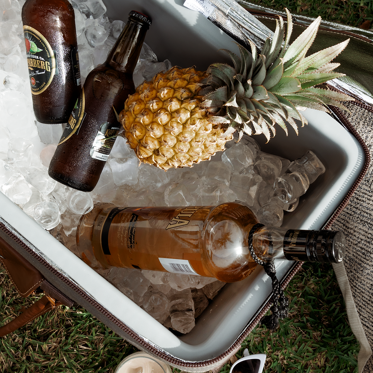 45L Big Boy Box Cooler Leather Hard Plastic Inner