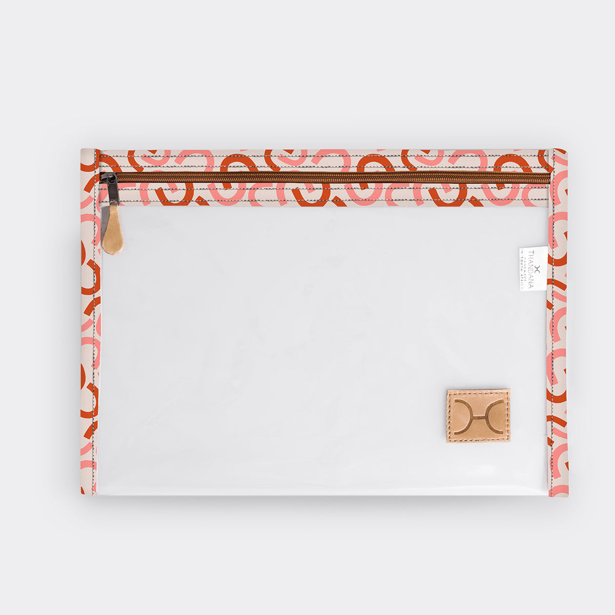 Clear Document Pouch Laminated Fabric