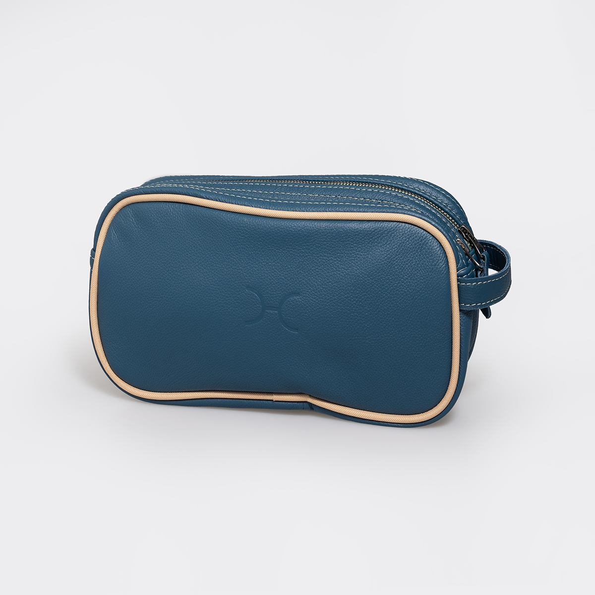 Men's Double Zip Vanity Leather