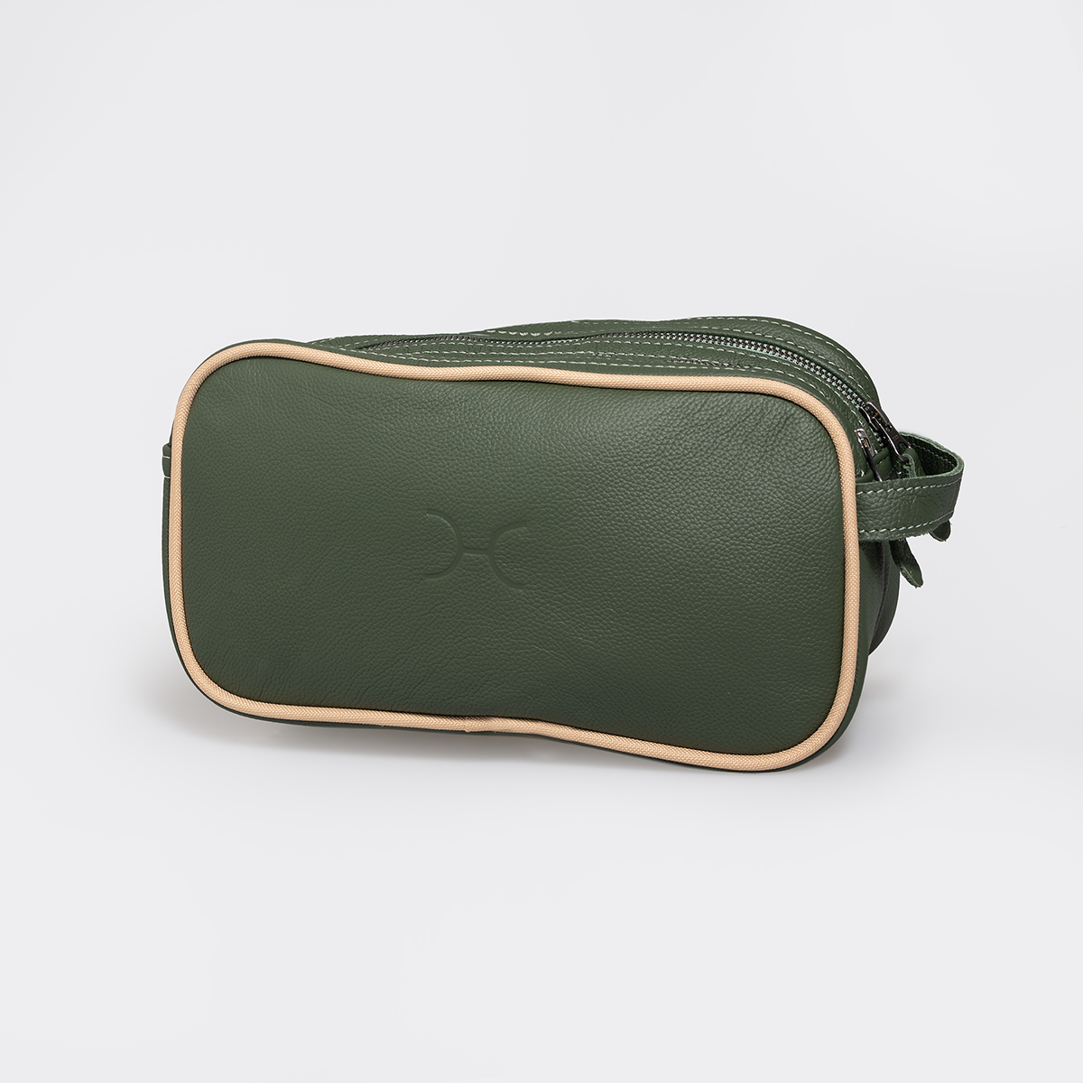 Men's Double Zip Vanity Leather