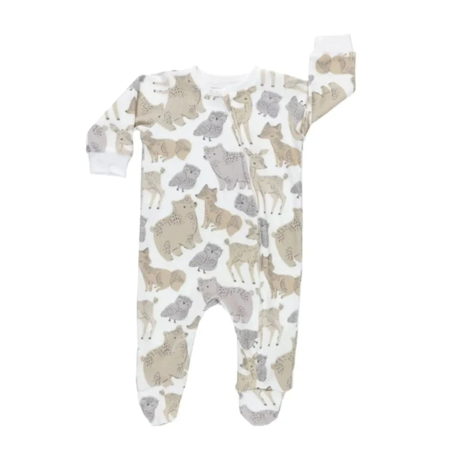 Footy Romper - Forest Friends