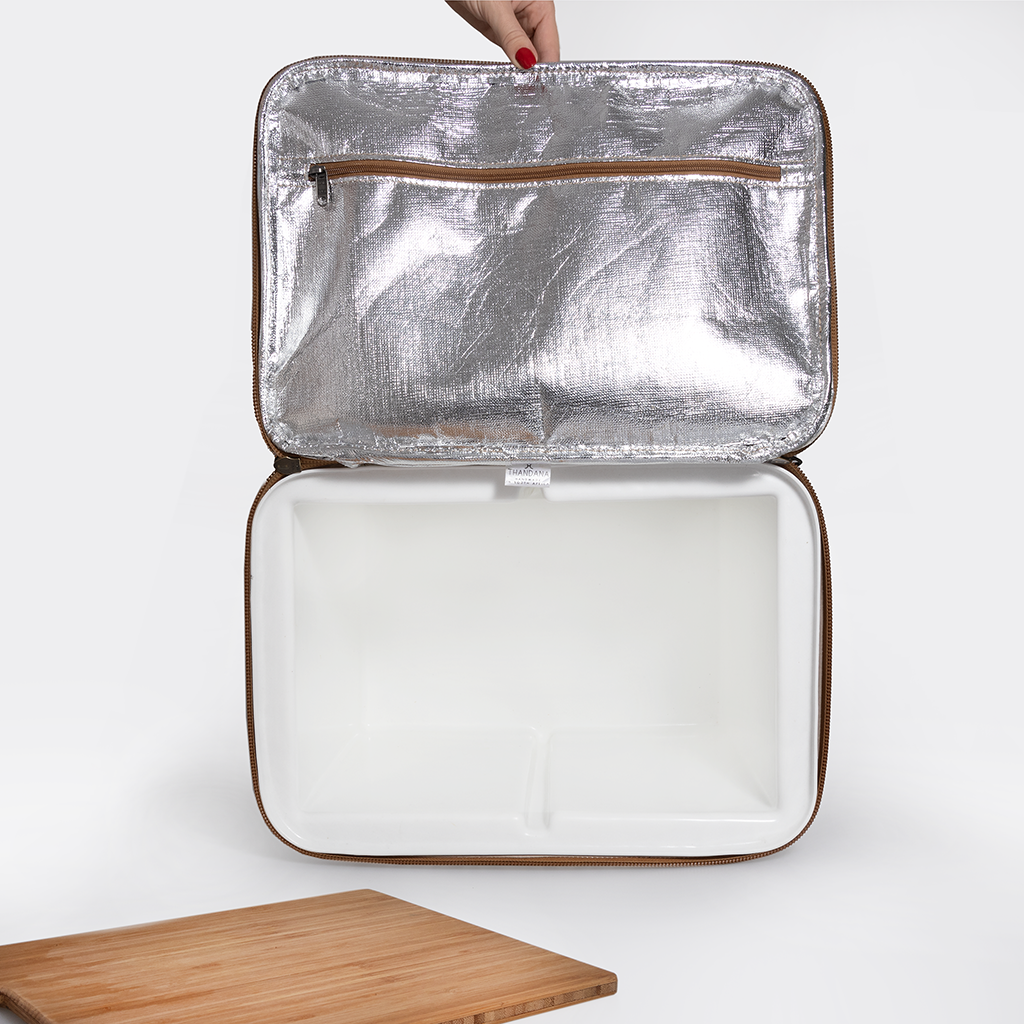 25L Box Cooler Laminated Fabric Hard Plastic Inner