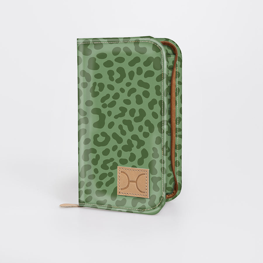 Corporate Large Travel Wallet Laminated Fabric