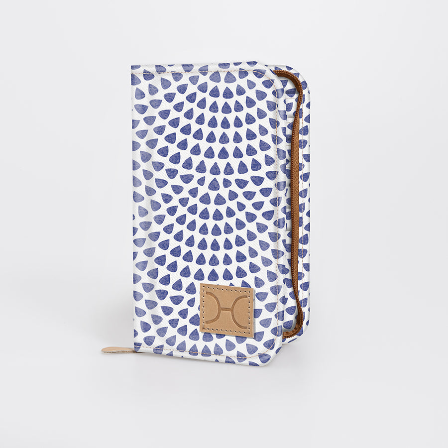 Corporate Large Travel Wallet Laminated Fabric