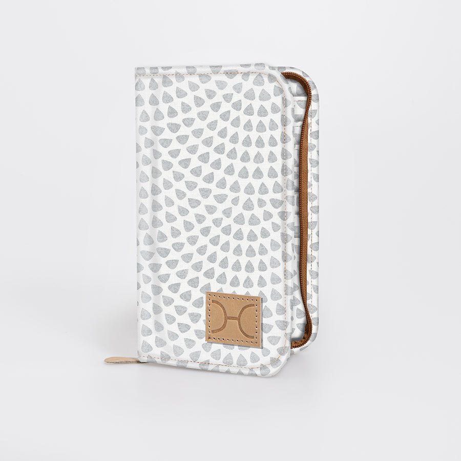 Corporate Large Travel Wallet Laminated Fabric