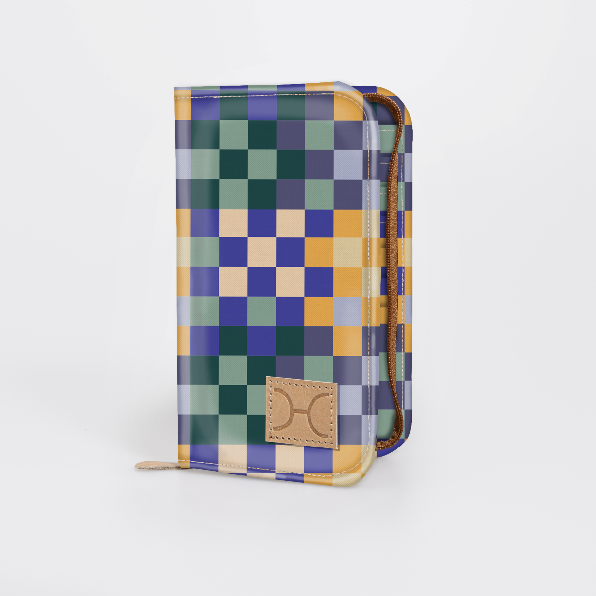 Corporate Large Travel Wallet Laminated Fabric