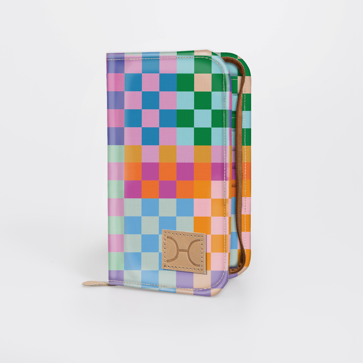 Corporate Large Travel Wallet Laminated Fabric