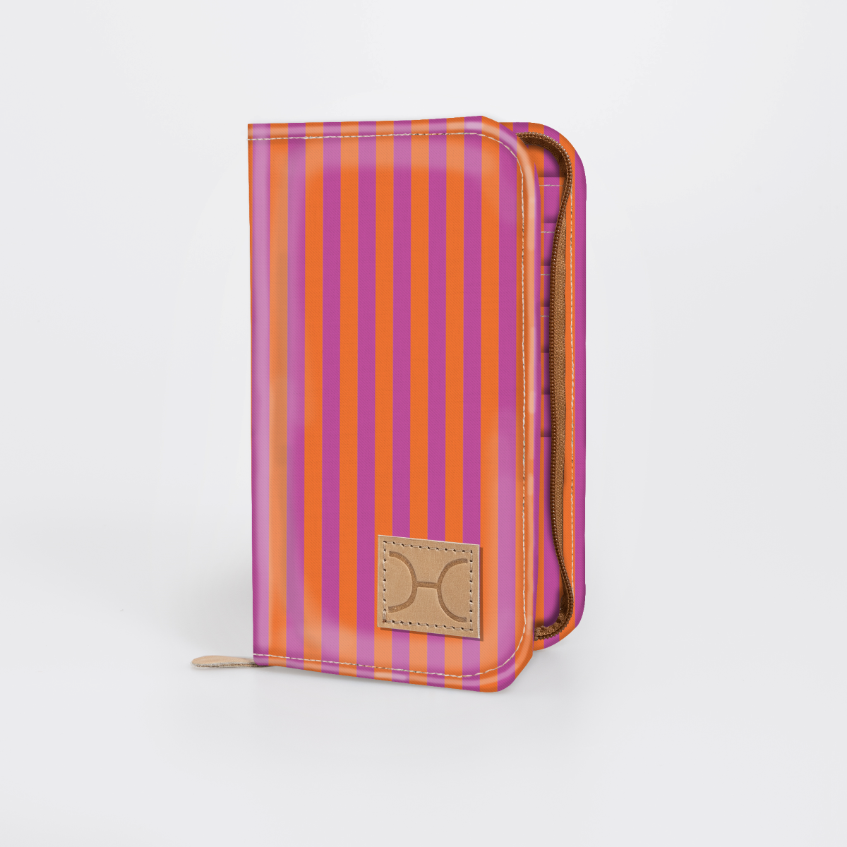 Corporate Large Travel Wallet Laminated Fabric