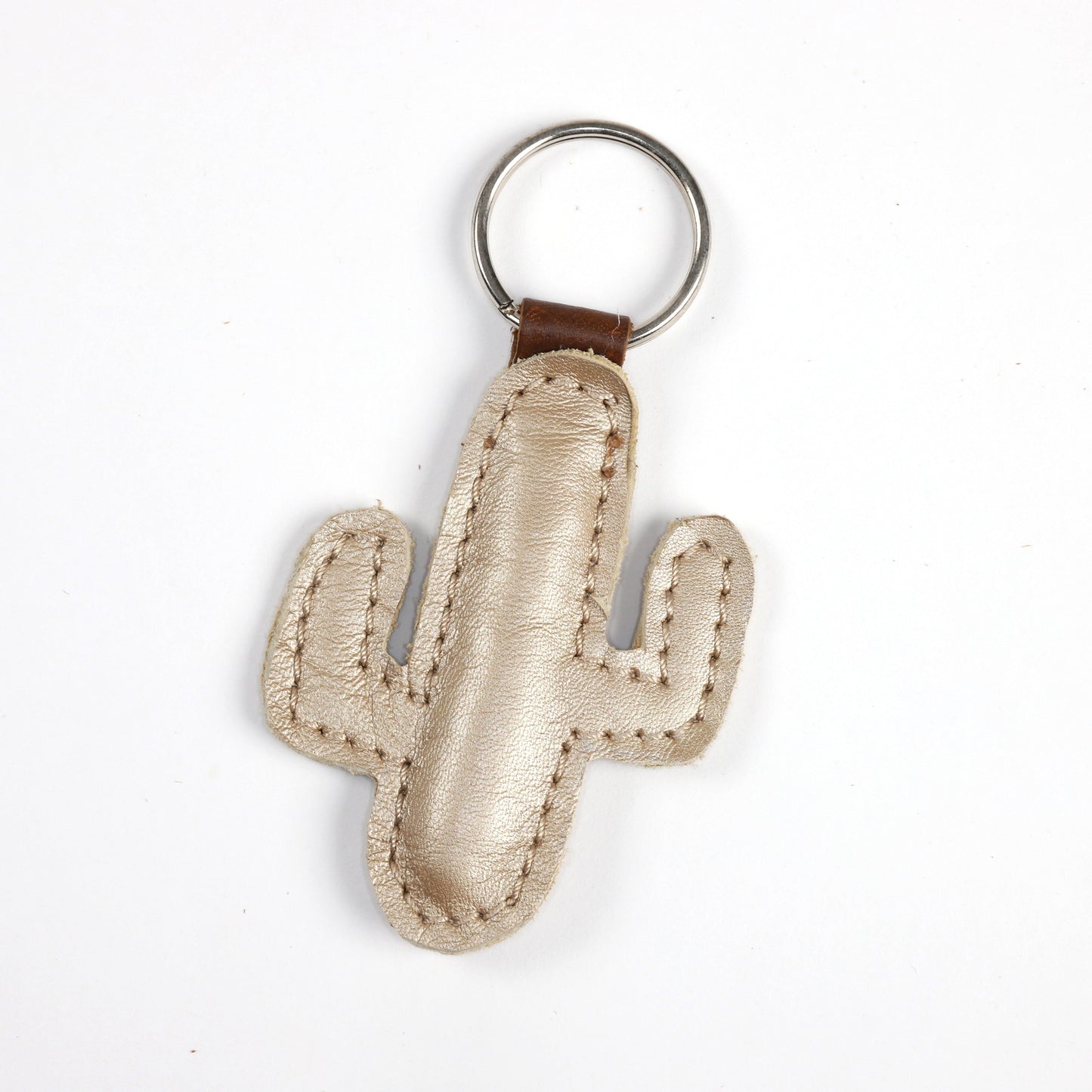 Animal Leather Key Ring