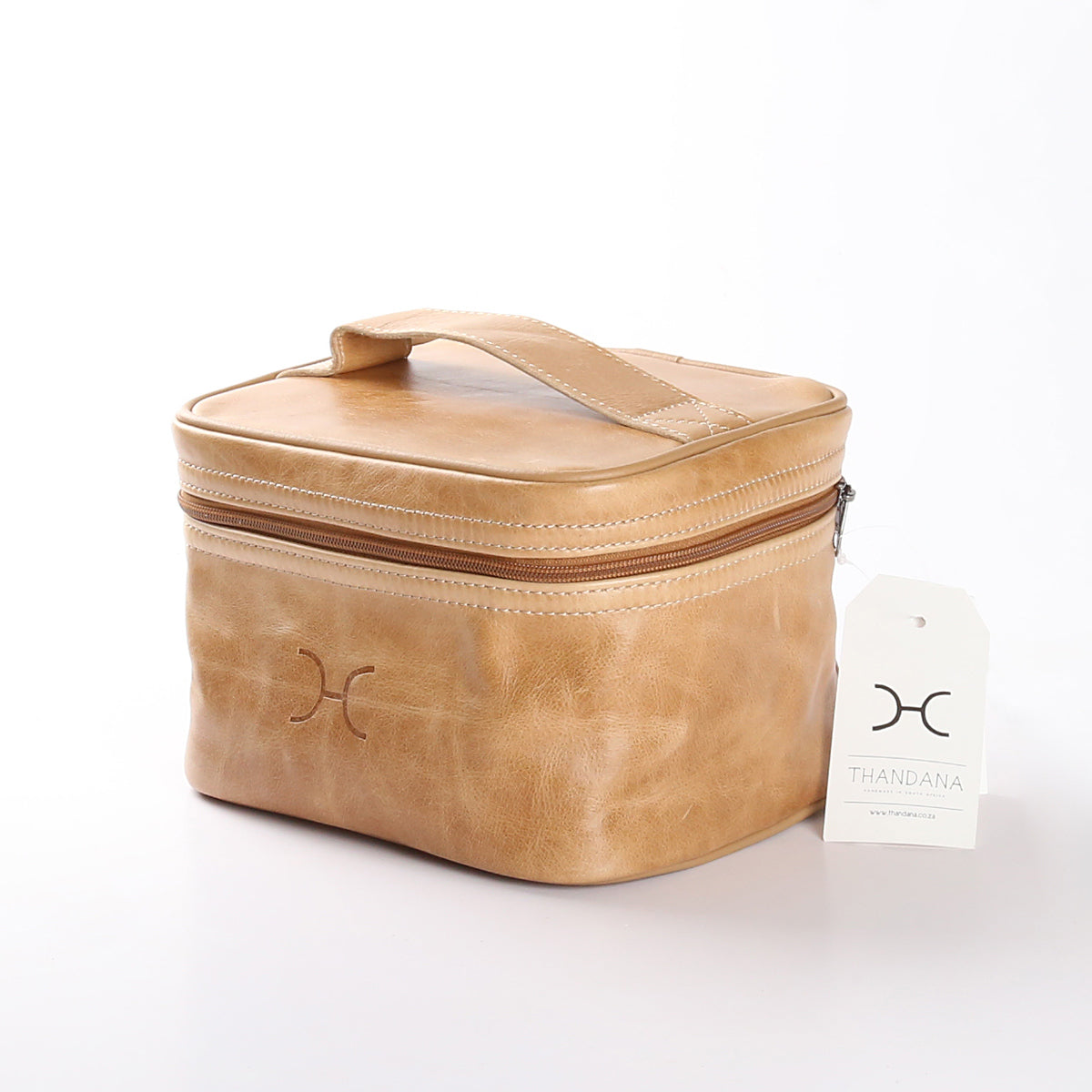 Mini Decker Cooler Bag Leather