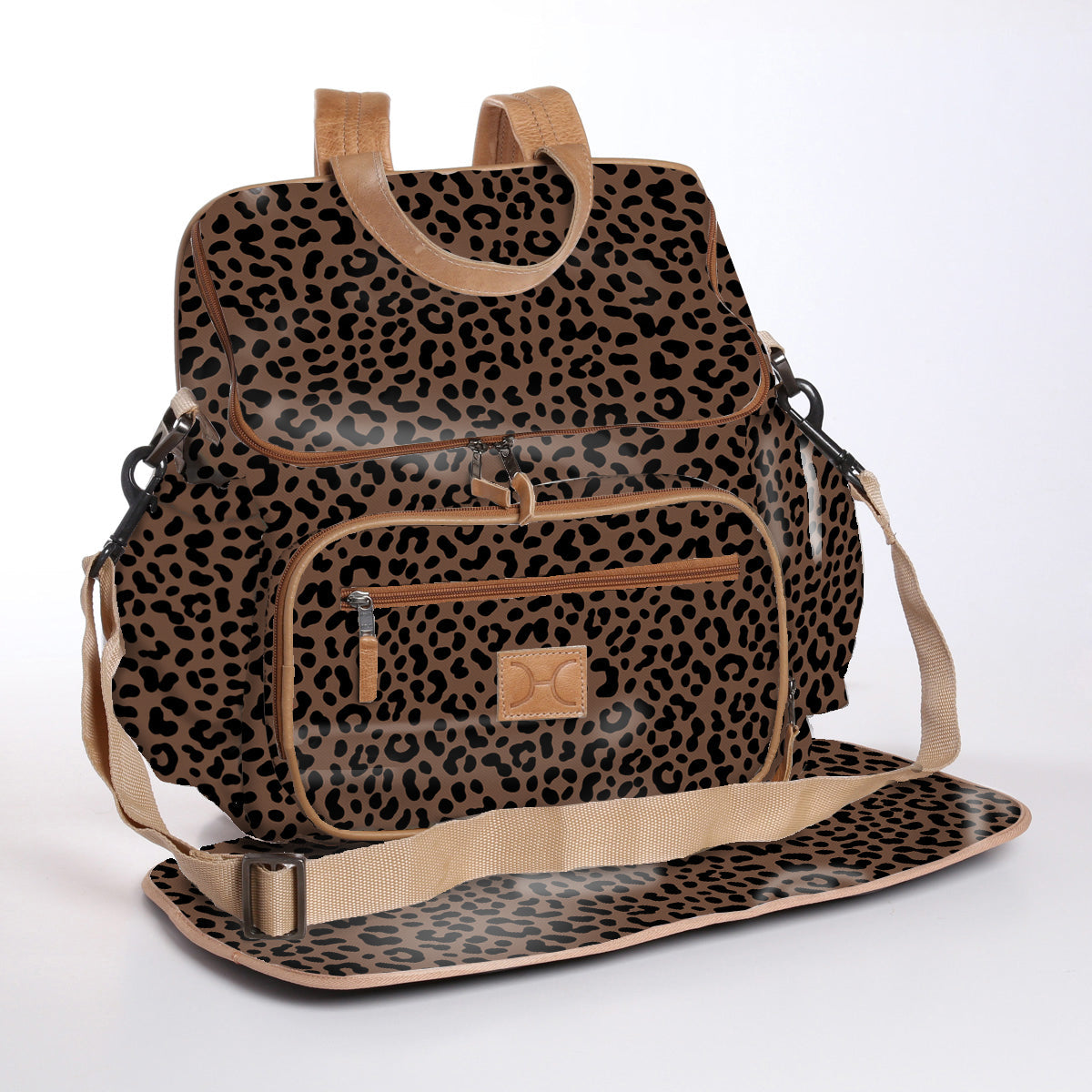 Baby Nappy Backpack Laminated Fabric