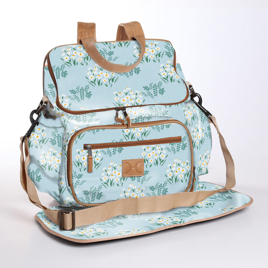 Baby Nappy Backpack Laminated Fabric