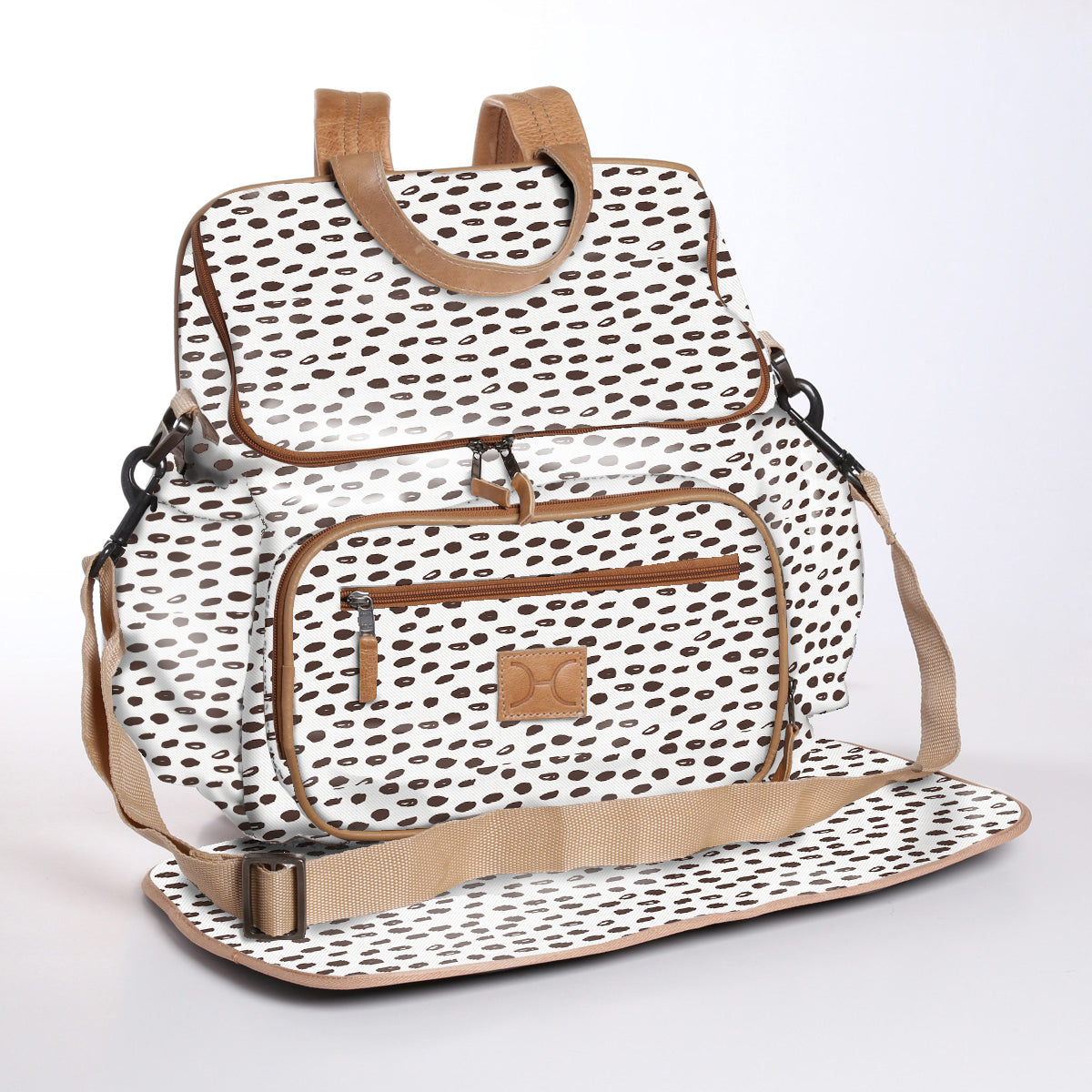 Baby Nappy Backpack Laminated Fabric