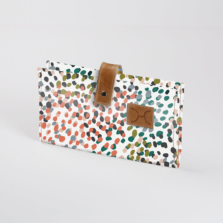 Baby Nappy Wallet Laminated Fabric