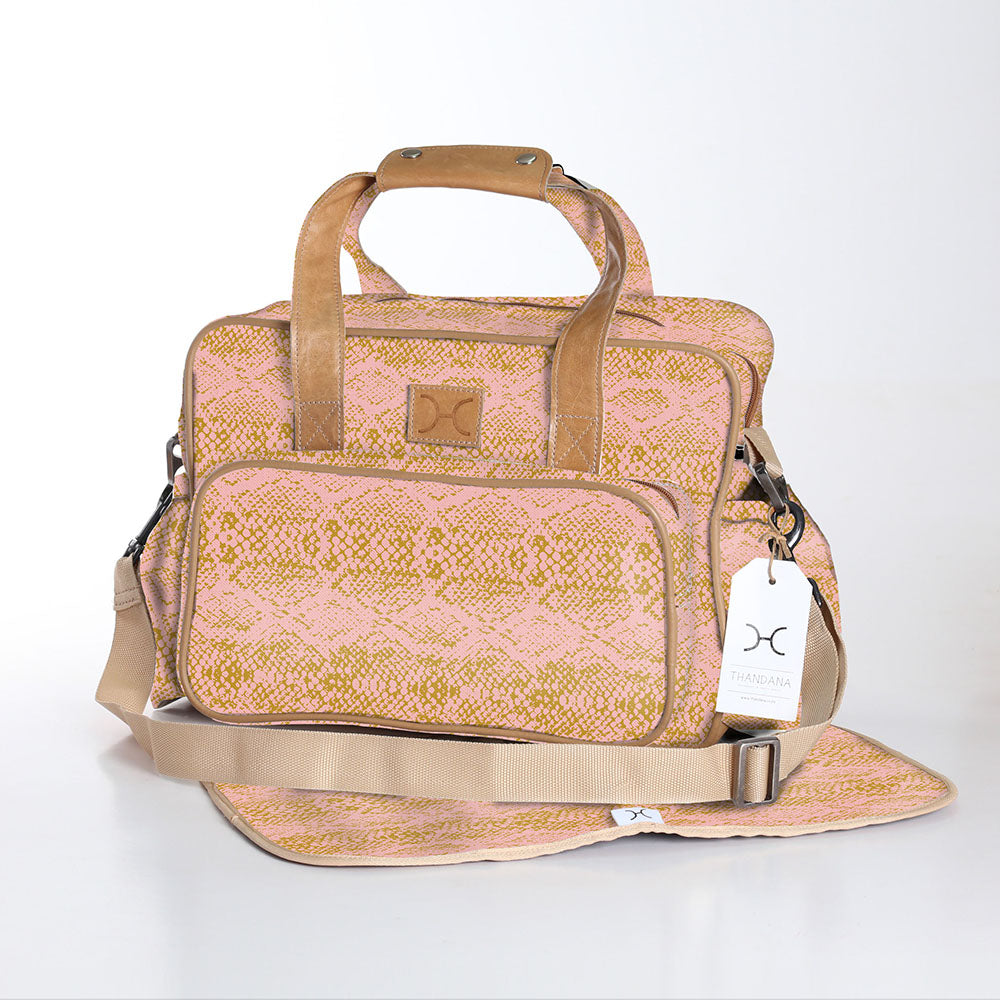 Baby Nappy Bag Laminated Fabric