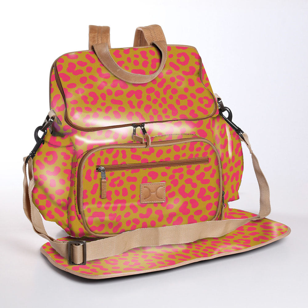 Baby Nappy Backpack Laminated Fabric