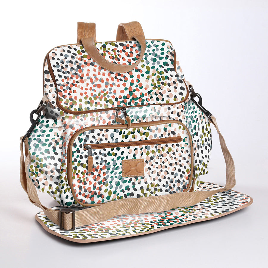 Baby Nappy Backpack Laminated Fabric