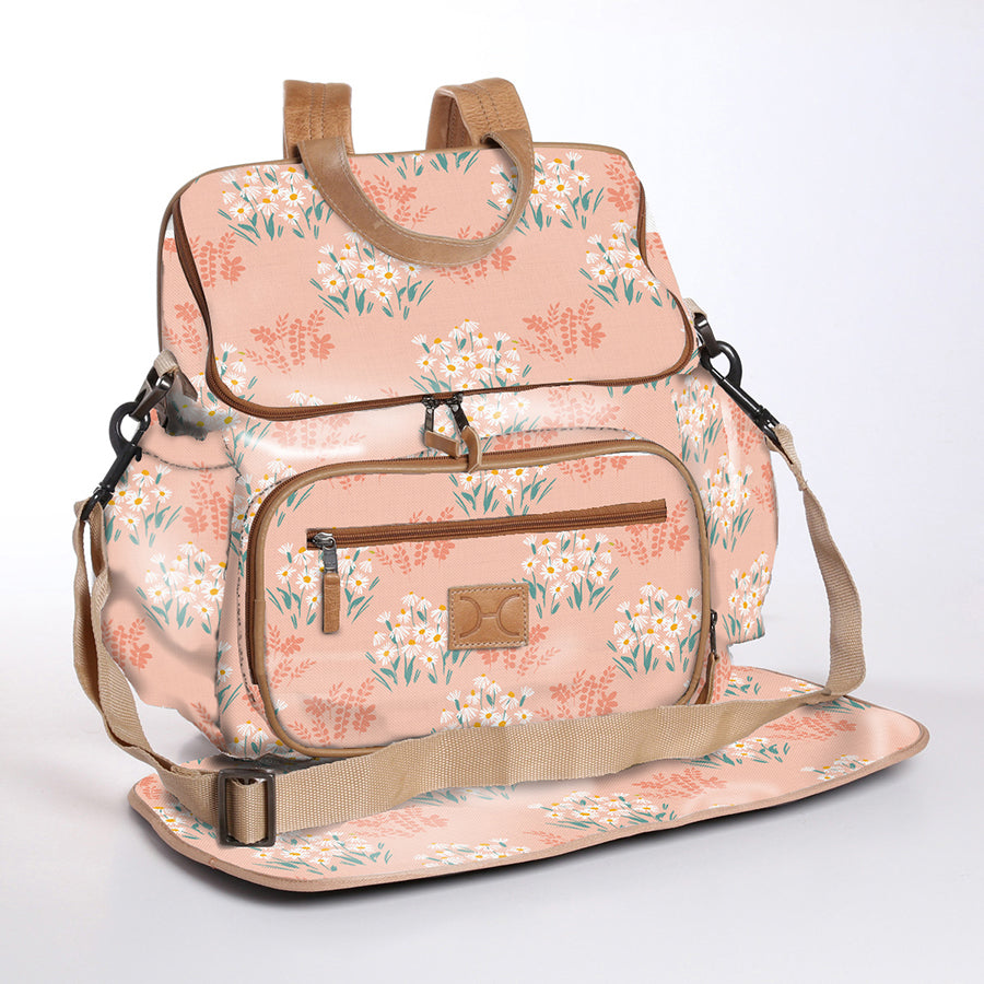 Baby Nappy Backpack Laminated Fabric