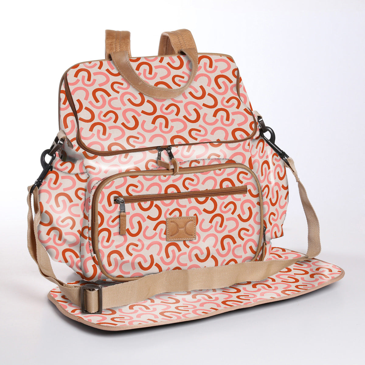 Baby Nappy Backpack Laminated Fabric