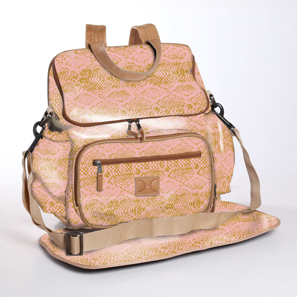 Baby Nappy Backpack Laminated Fabric