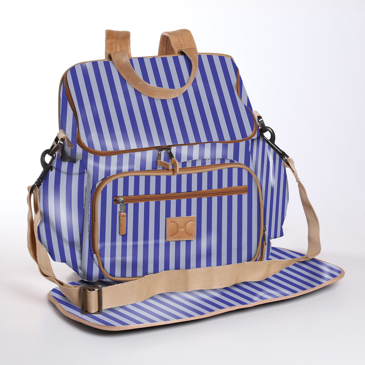 Baby Nappy Backpack Laminated Fabric
