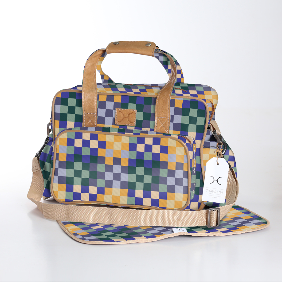 Baby Nappy Bag Laminated Fabric