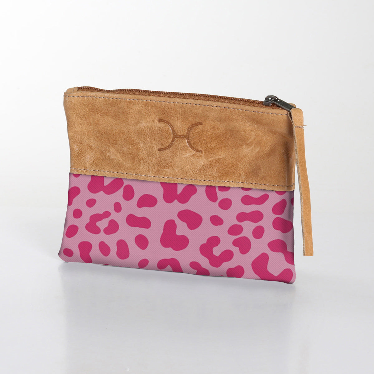 Pouch Laminated Fabric With Leather