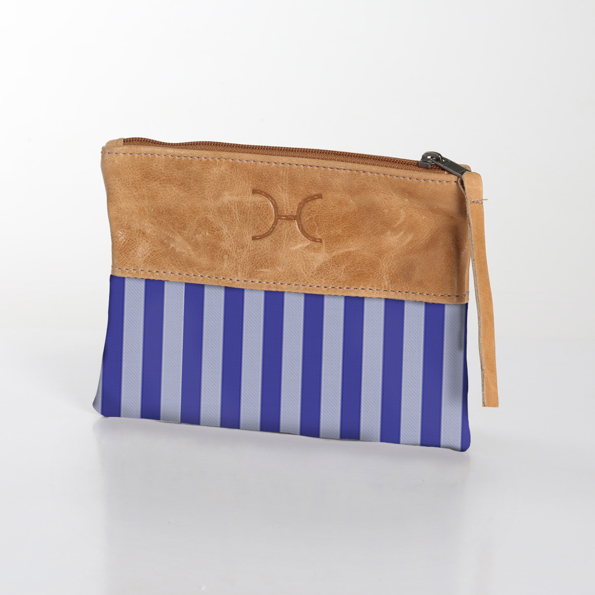 Kids Pouch Laminated Fabric With Leather