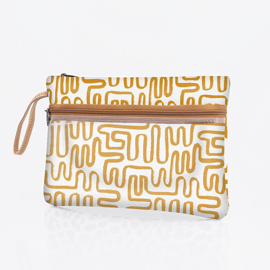 Sticky Fingers Cellphone Pouch Laminated Fabric