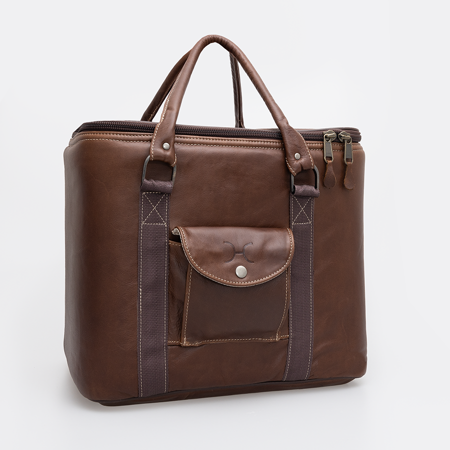 25L Box Cooler Leather Hard Plastic Inner