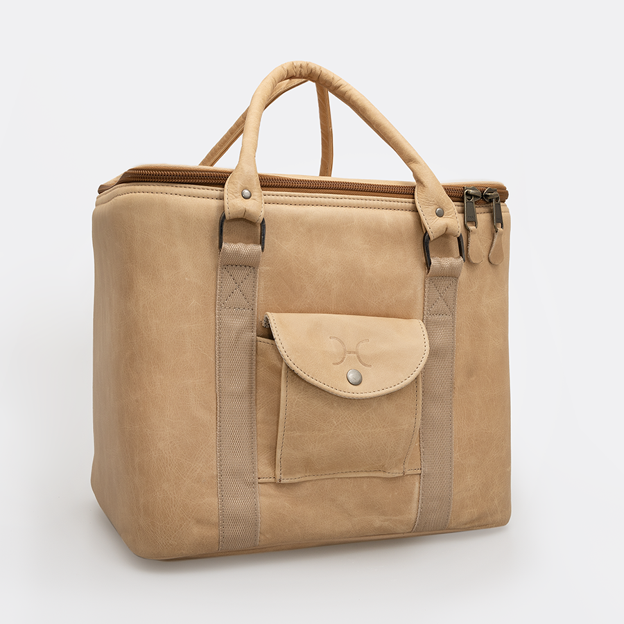 25L Box Cooler Leather Hard Plastic Inner