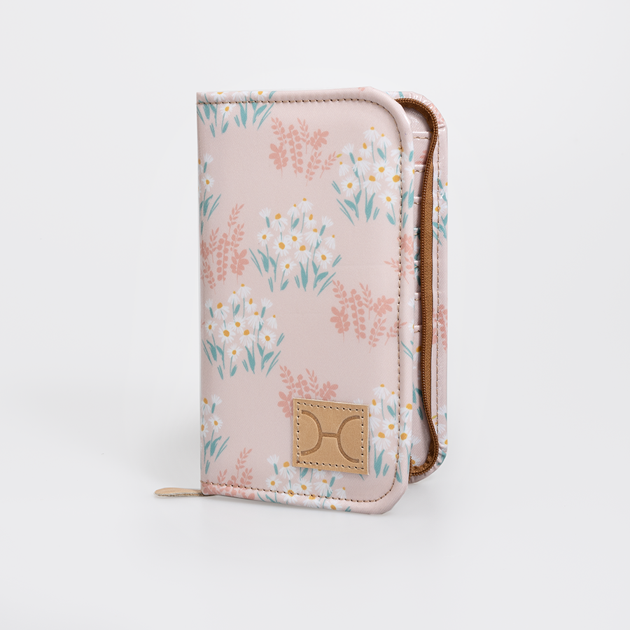 Corporate Large Travel Wallet Laminated Fabric