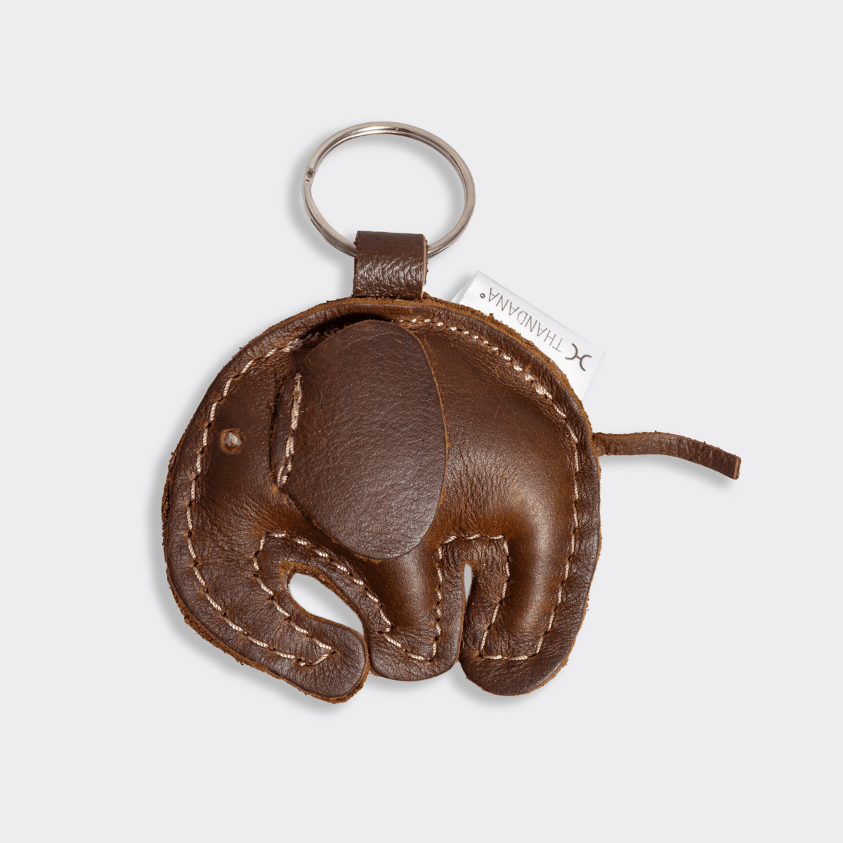Animal Leather Key Ring