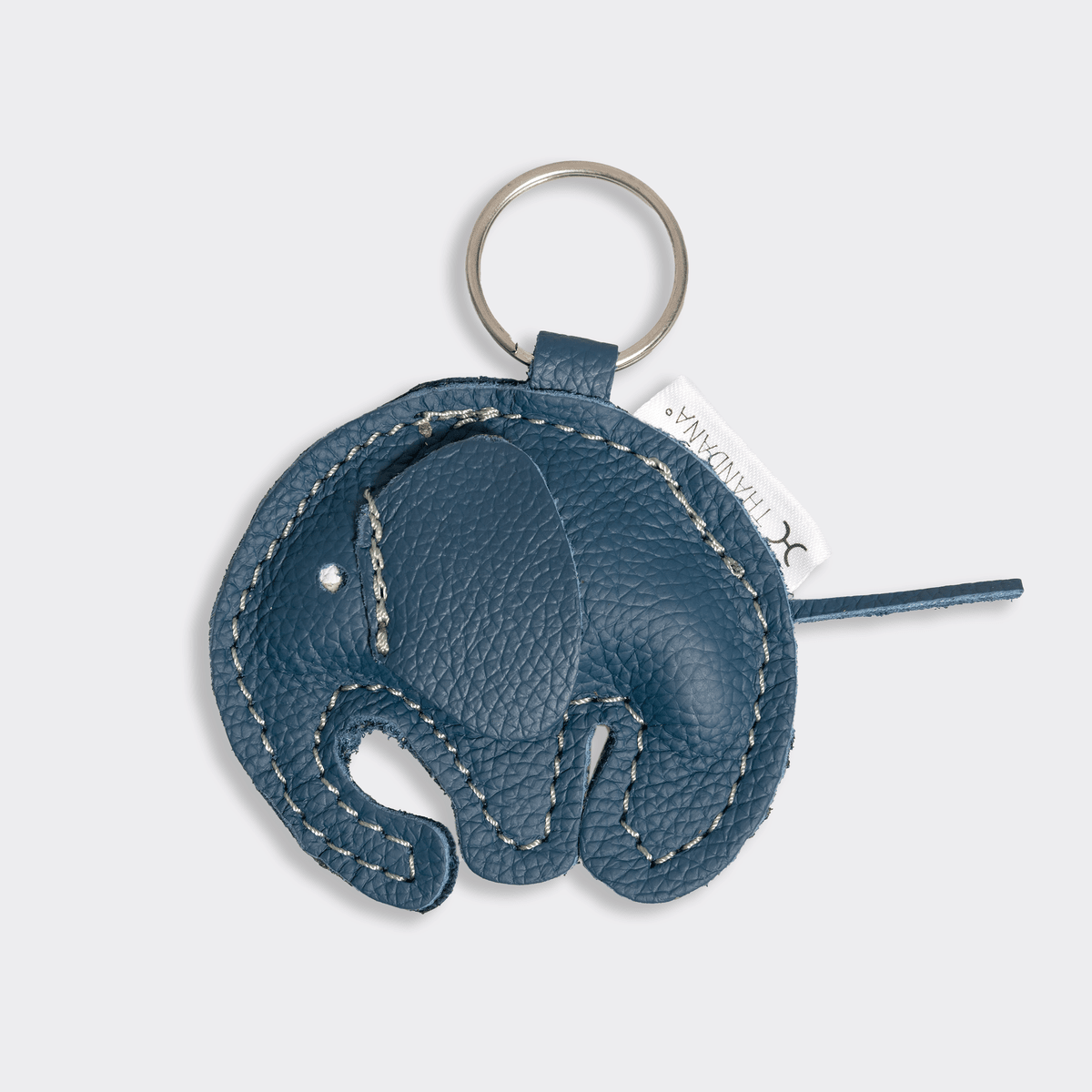 Animal Leather Key Ring