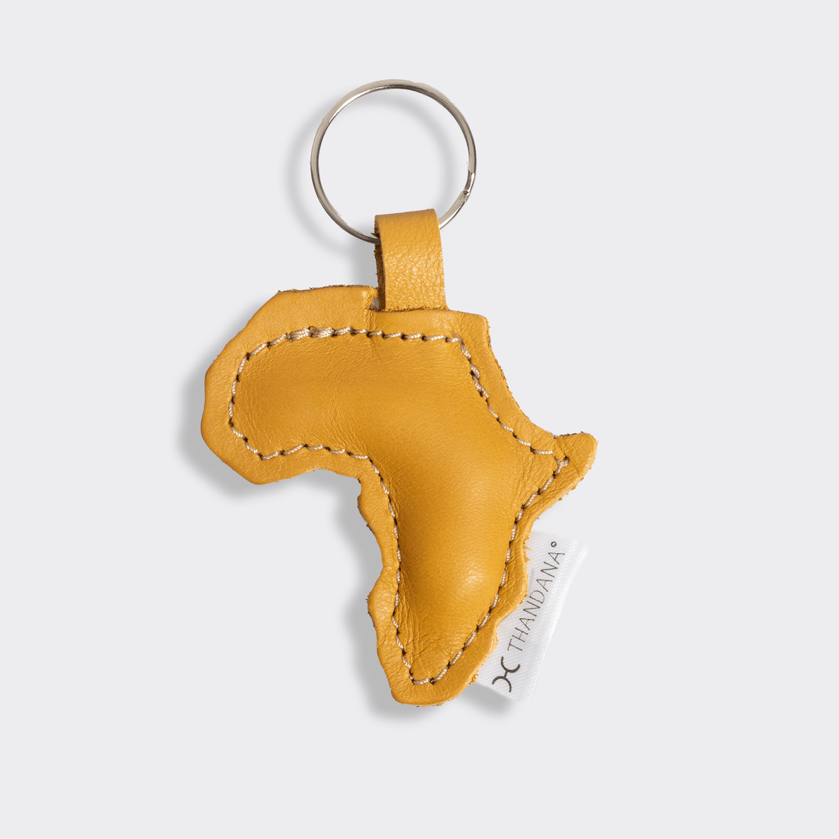 Africa Leather Key Rings