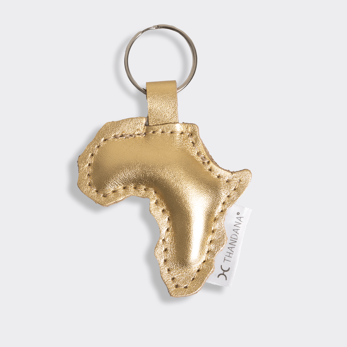 Africa Leather Key Rings