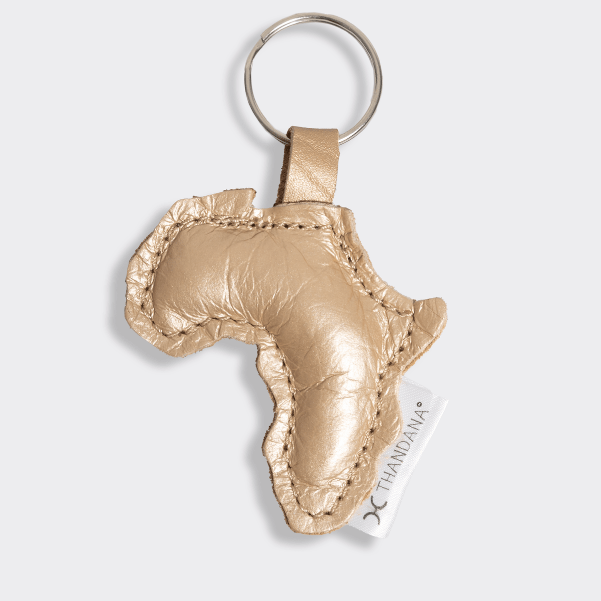 Africa Leather Key Rings