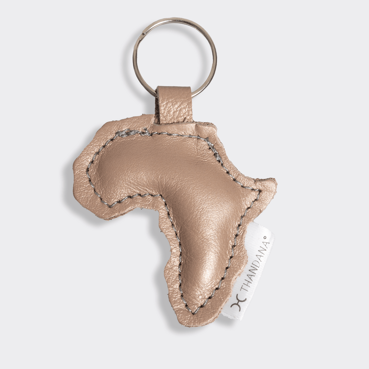 Africa Leather Key Rings